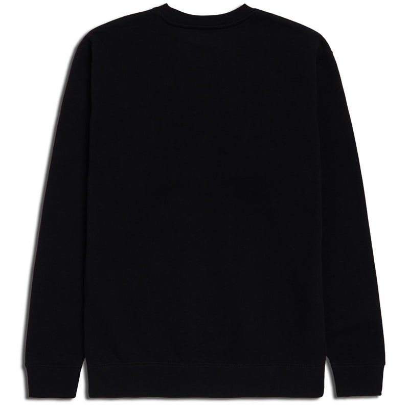 CCS Nested Logo Heavy Crewneck Sweatshirt - Black