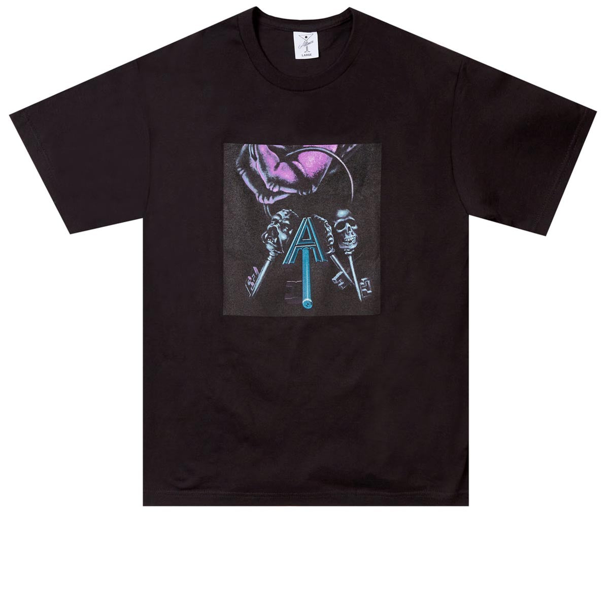 Alltimers x New Era Keys T-Shirt - Black image 1