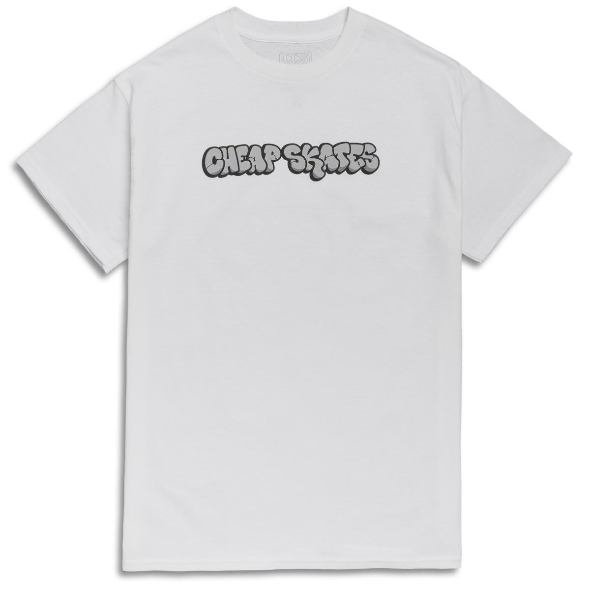 CCS Cheap Skates Tag T-Shirt - White/Grey/Black image 1