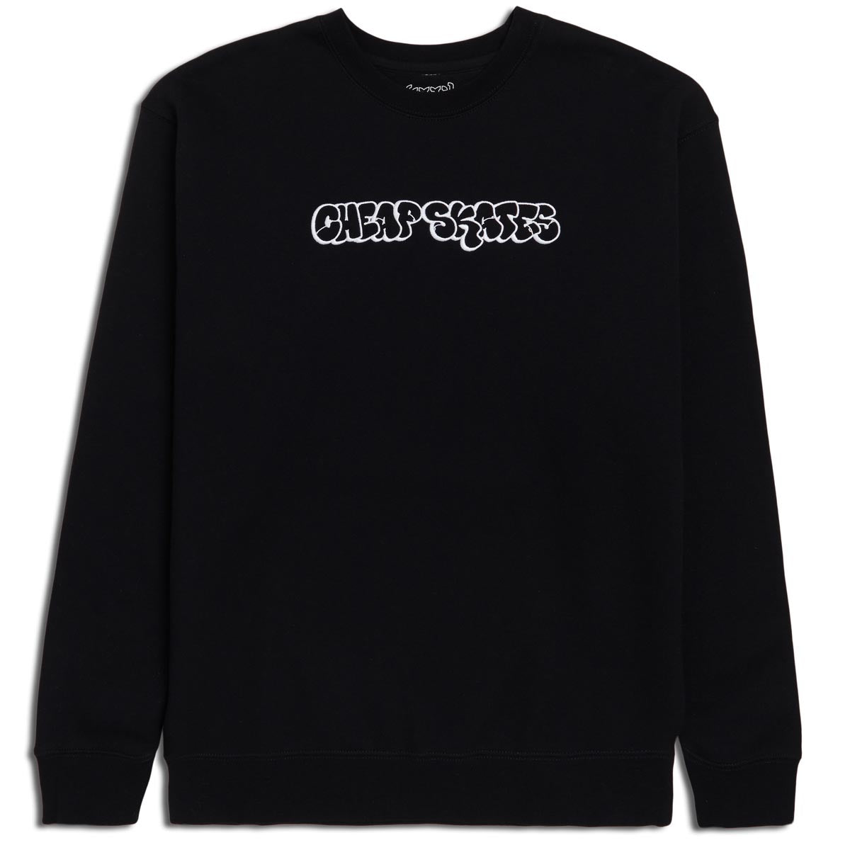 CCS Cheap Skates Tag Heavy Crewneck Sweatshirt - Black image 1