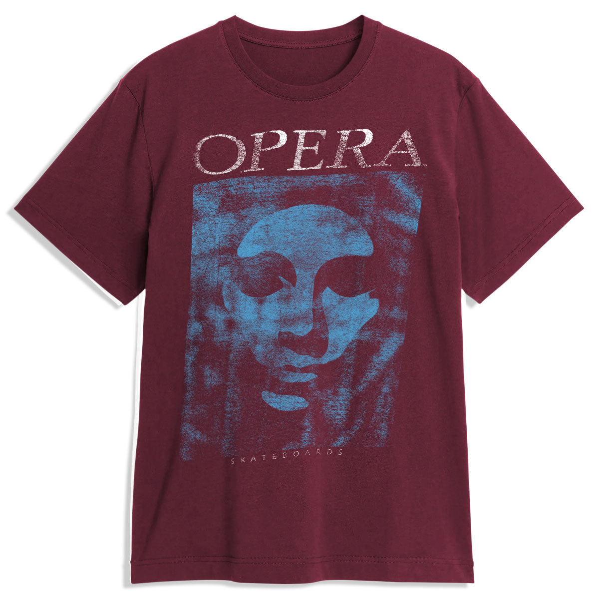 Opera Mask Vintage Premium T-Shirt - Dark Maroon image 1