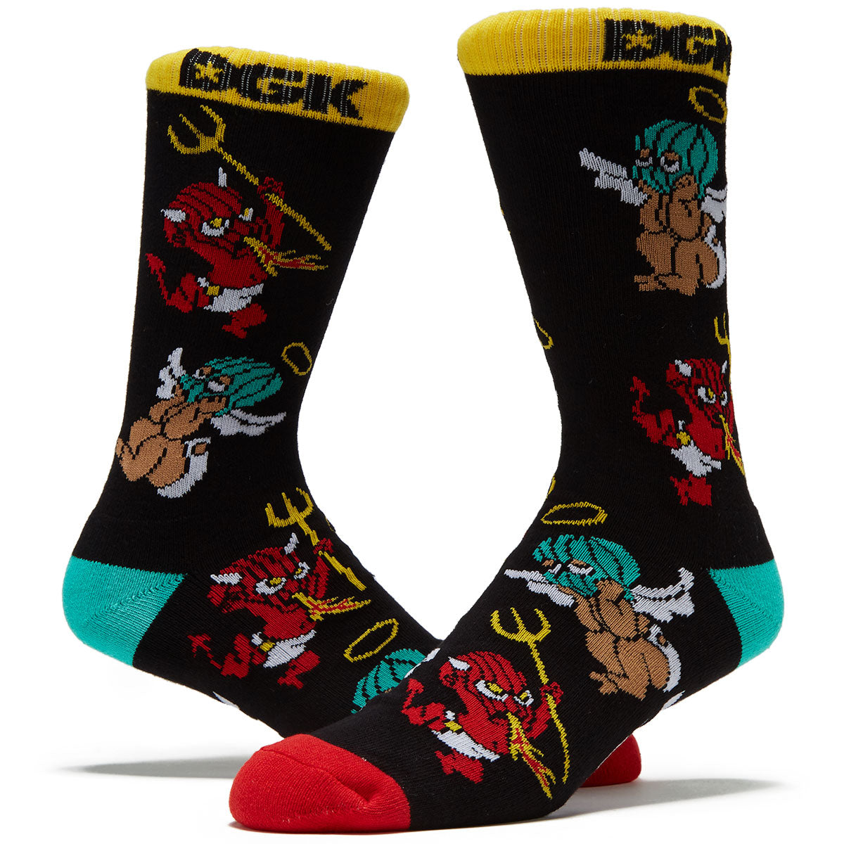 DGK Crazy Life Socks - Black image 2