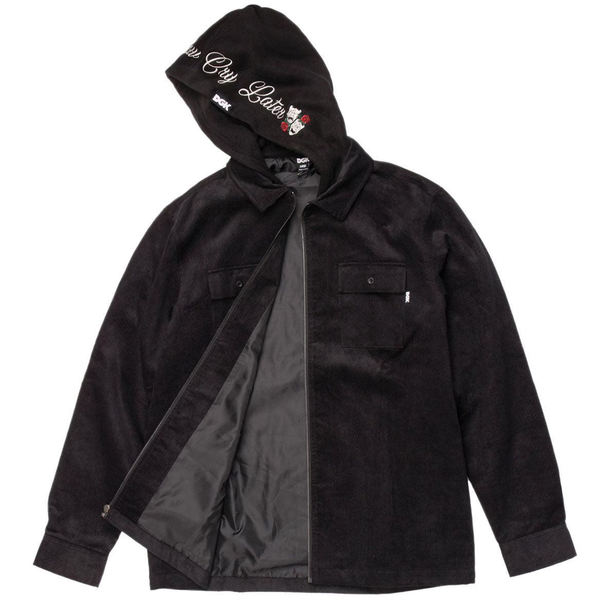 DGK Avenue Shacket Jacket - Black image 3