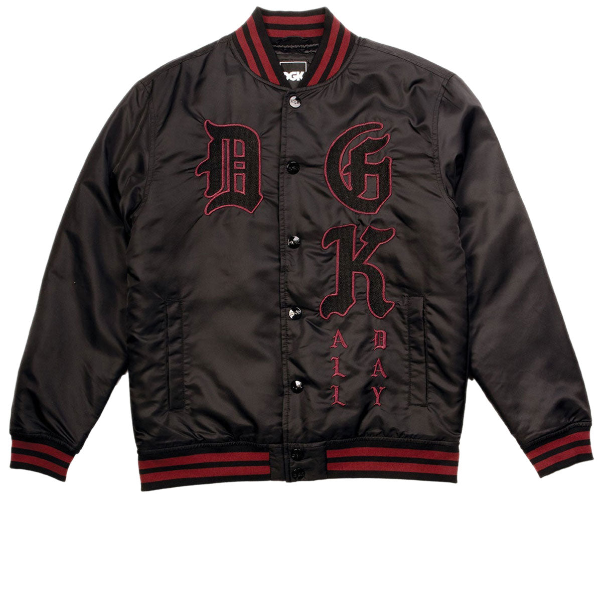 DGK Santa Maria Varsity Jacket - Black image 1