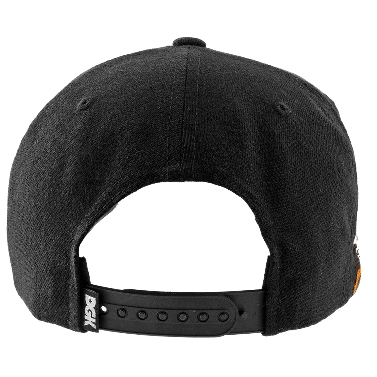 DGK Fire Blossom Snapback Hat - Black image 2