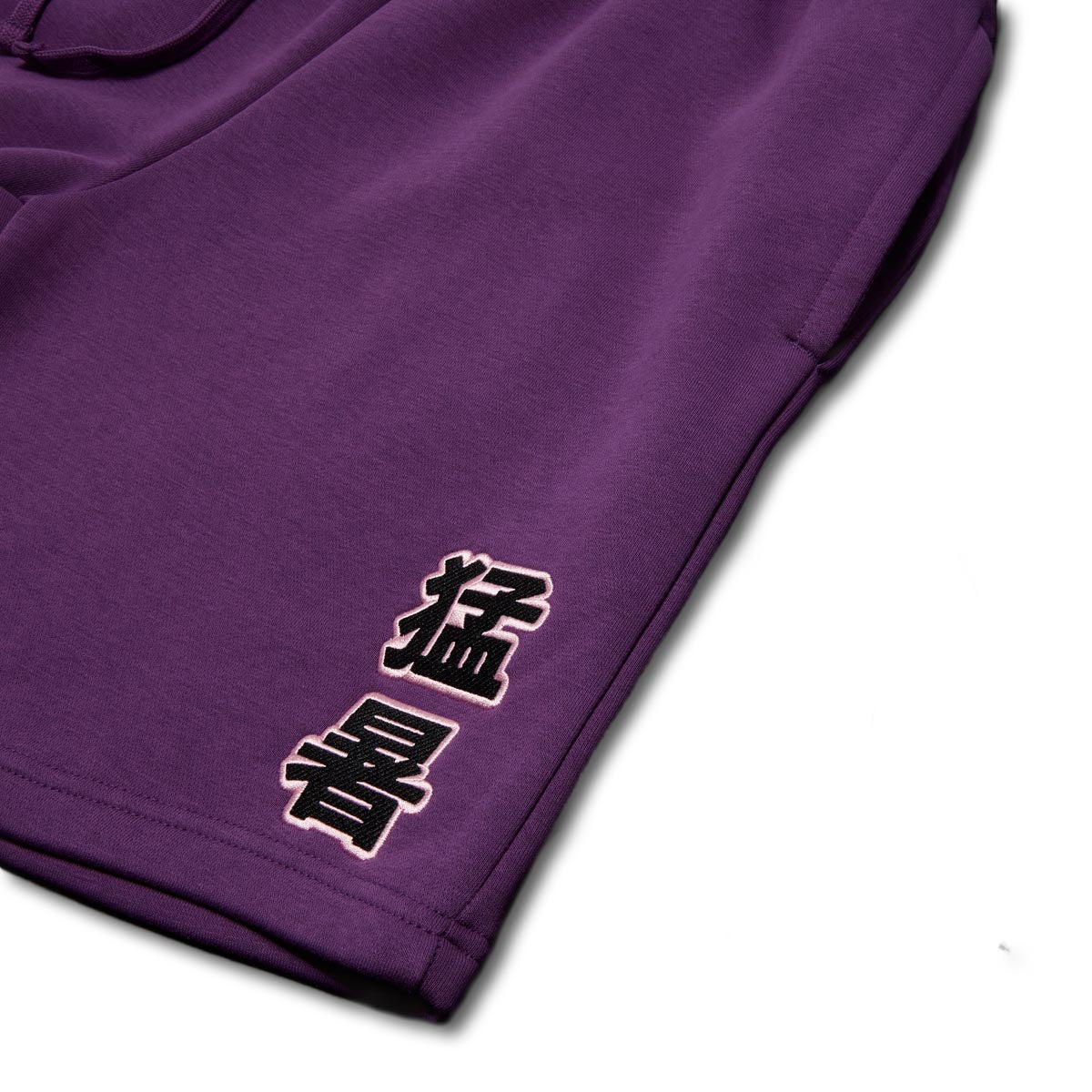 DGK Fire Blossom Fleece Shorts - Purple image 4