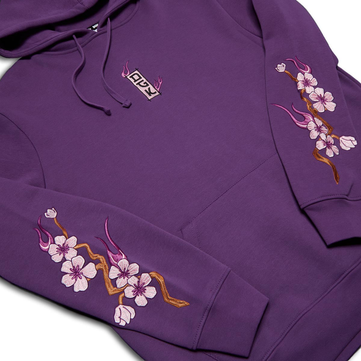DGK Fire Blossom Hoodie - Purple image 3