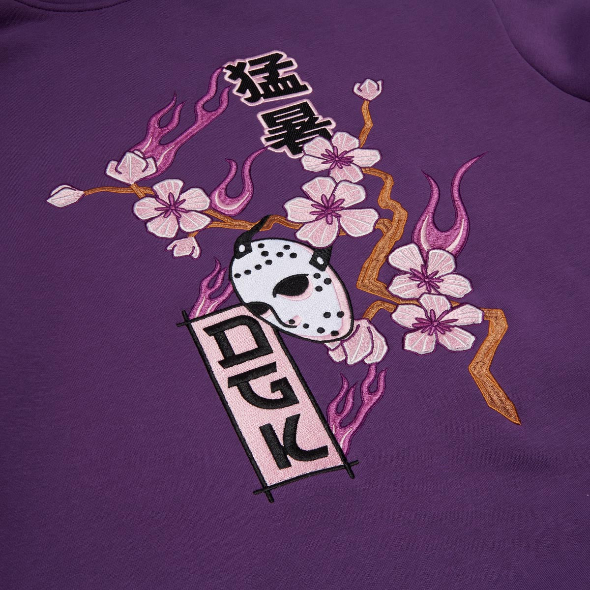 DGK Fire Blossom Hoodie - Purple image 4