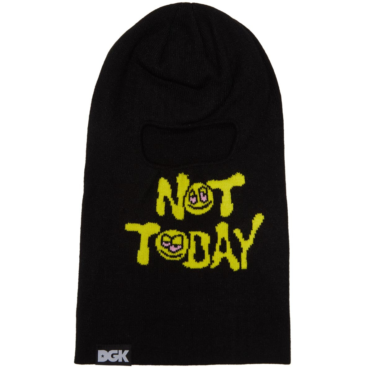 DGK Not Today Ski Mask Beanie - Black image 1
