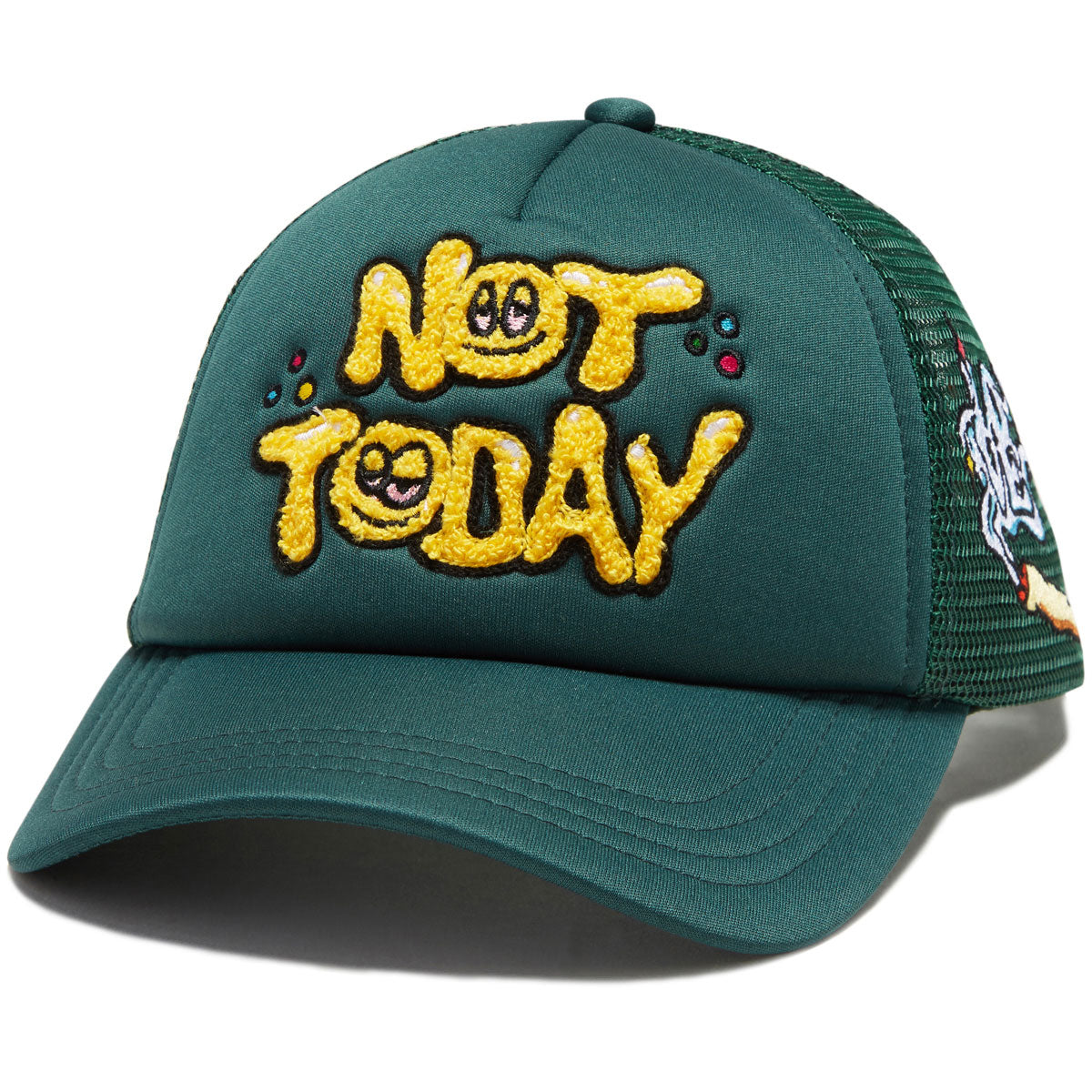 DGK Not Today Trucker Hat - Green image 1