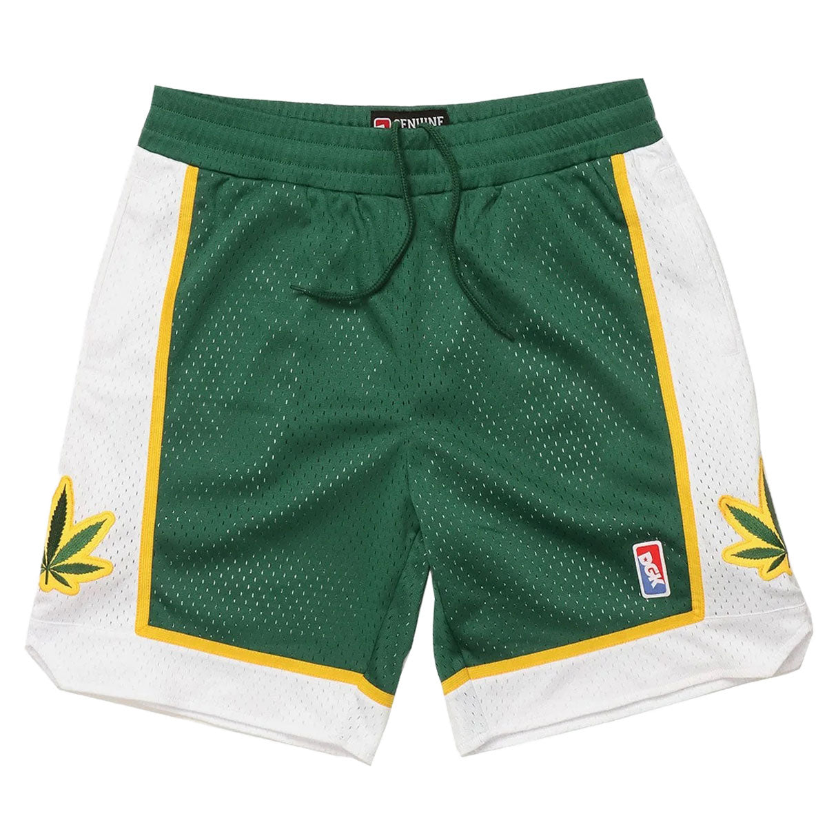 DGK Team Indica Basketball Shorts - Green image 1