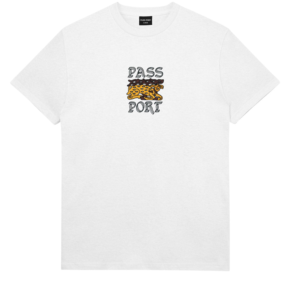 Passport Antler T-Shirt - White image 1