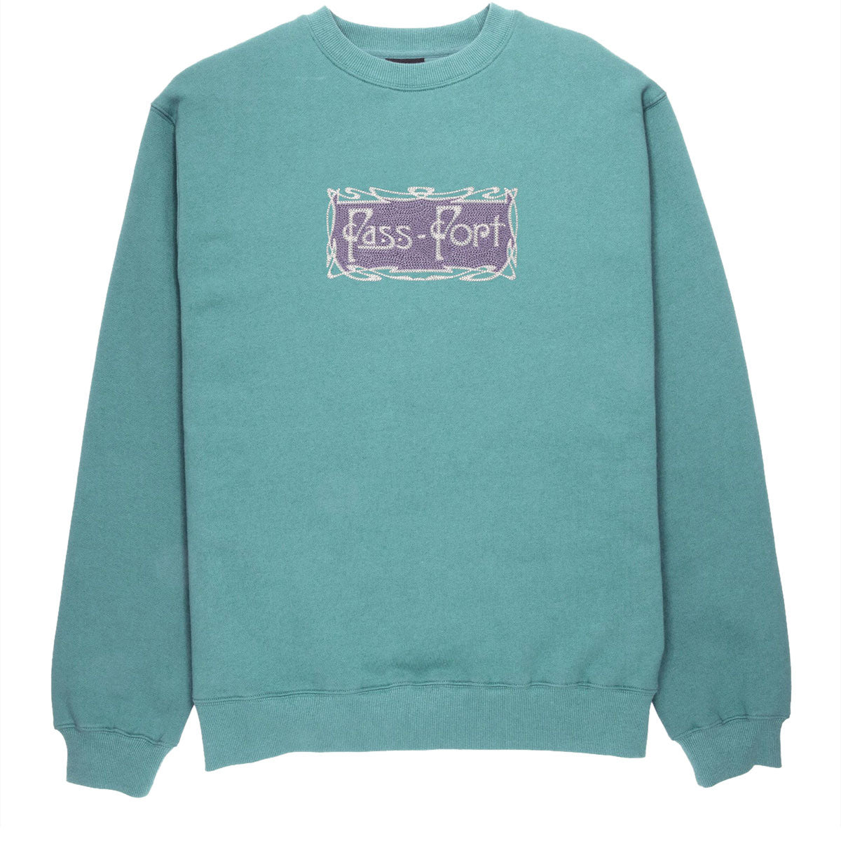 Passport Plume Sweater - Washed Out Teal image 1