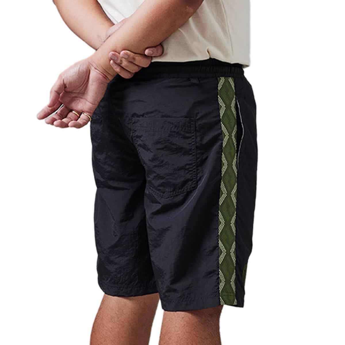 Passport Coiled RPET Casual Shorts - Black image 4