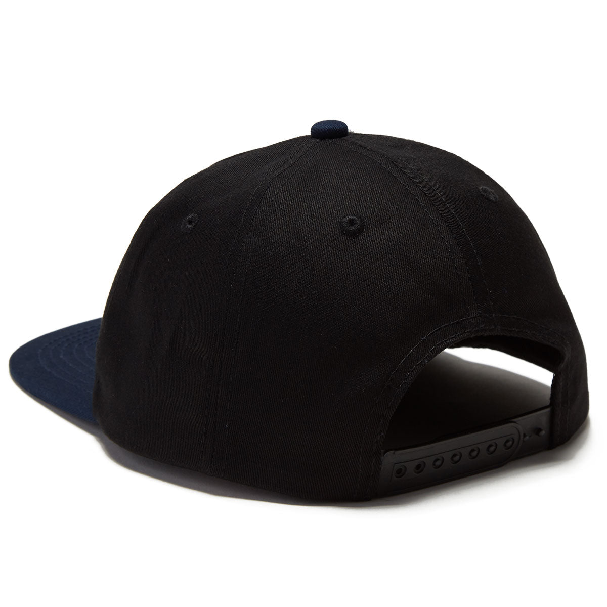 Baker Spike Snapback Hat - Black/Navy image 2