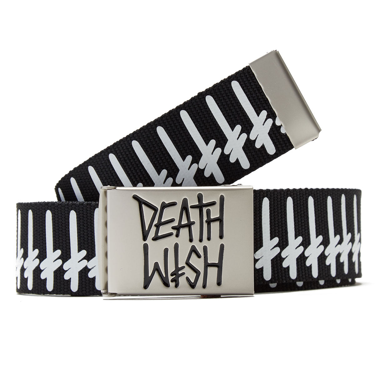 Deathwish Gang Logo Bullet Belt - Black image 1