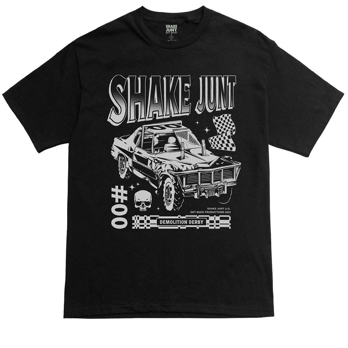 Shake Junt Demolition T-Shirt - Black image 1
