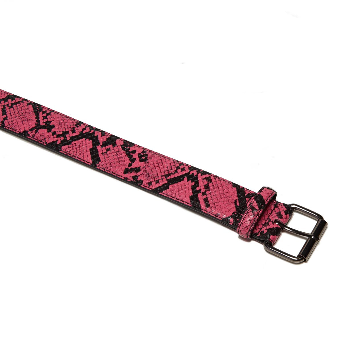 Loosey Snake Skin Belt - Pink image 2