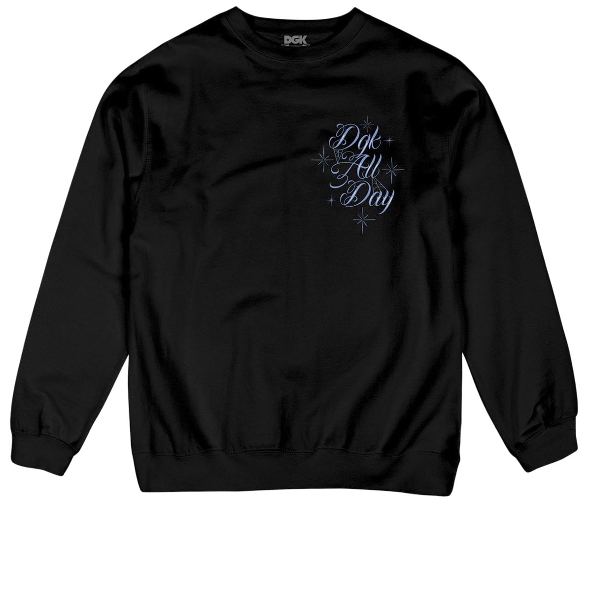 DGK Split Crewneck Sweatshirt - Black image 2