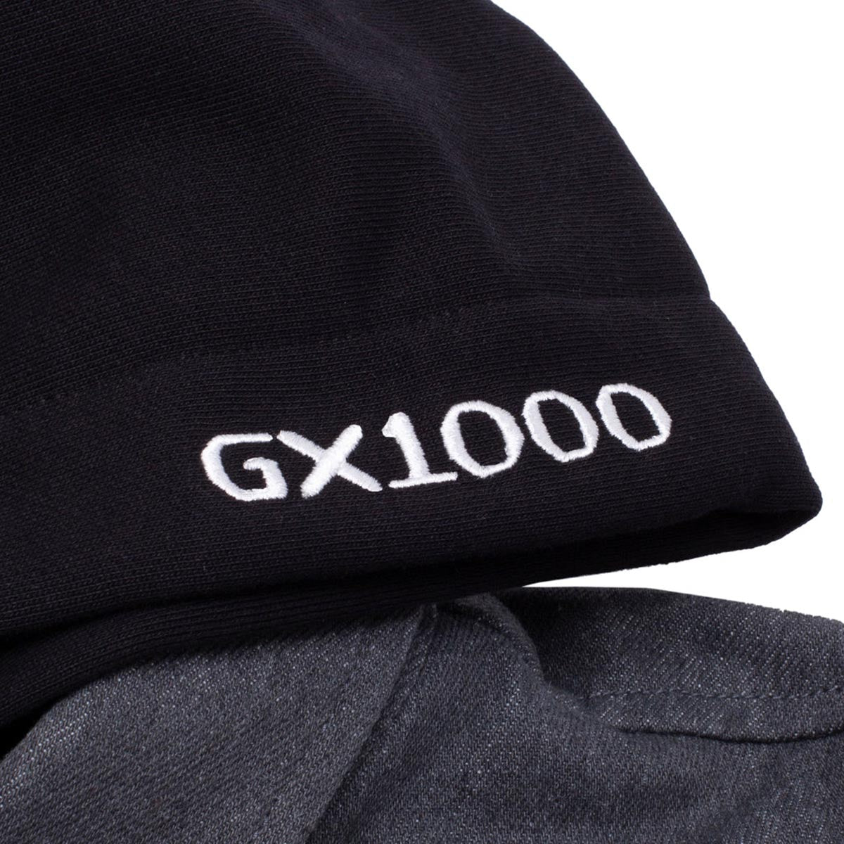 GX1000 Denim Hooded Jacket - Washed Black image 3