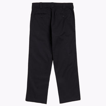 Poets Byrne Embroidered Relaxed Fit Corduroy  Pants - Black