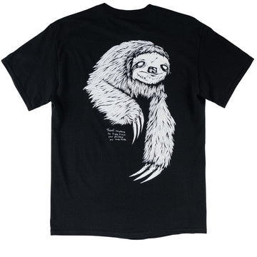 Welcome Sloths T-Shirt - Black/White