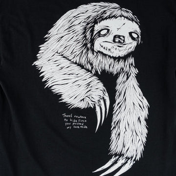 Welcome Sloths T-Shirt - Black/White