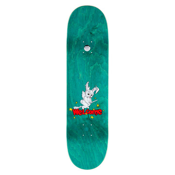 Welcome Full Moon Nora Skateboard Deck - Purple Stain - 8.50