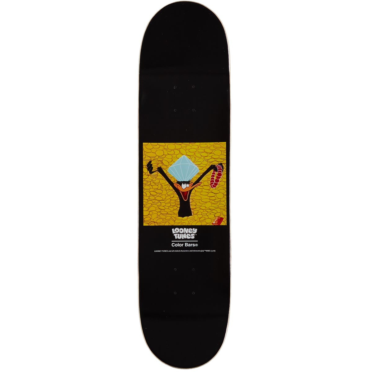 Color Bars x Looney Tunes Riches Skateboard Complete - Gold Foil - 8.25