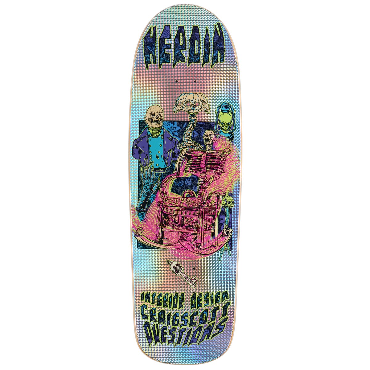 Heroin Craig Questions Hellscape Skateboard Deck - 10.00