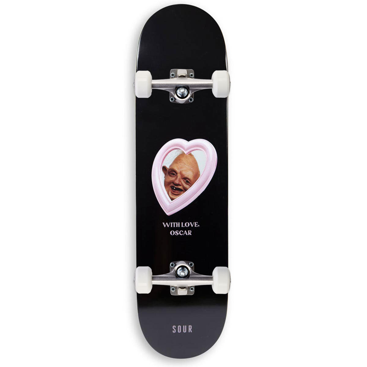 Sour Solution Oscar Goonie Love Skateboard Complete - 8.25