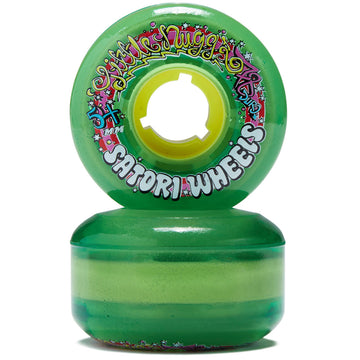Satori Movement Lil Nugs 78a Skateboard Wheels - Green - 54mm
