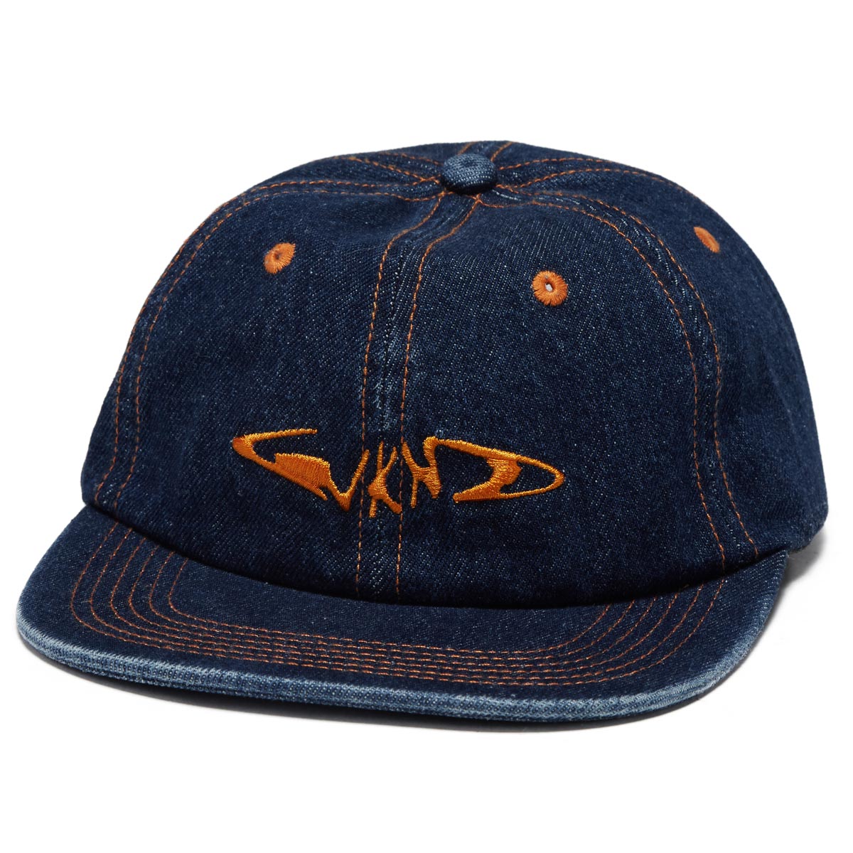 WKND Fishbone 6 Panel Hat - Blue image 1