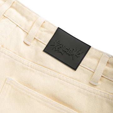 Welcome Immortal Loose Straight Denim Jeans - Natural