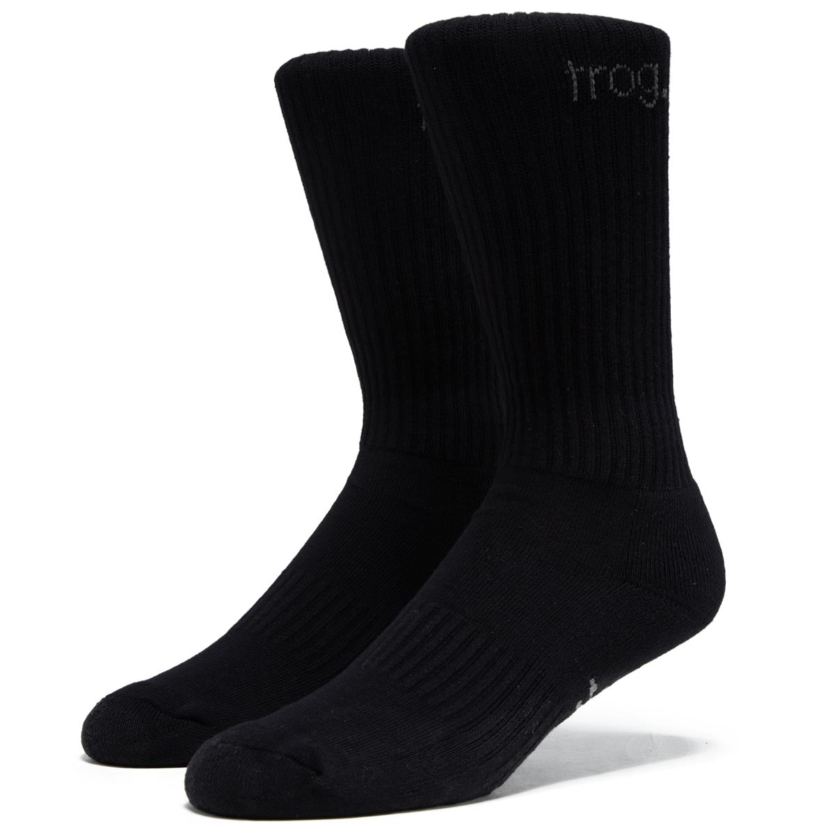 Frog Socks - Black image 1