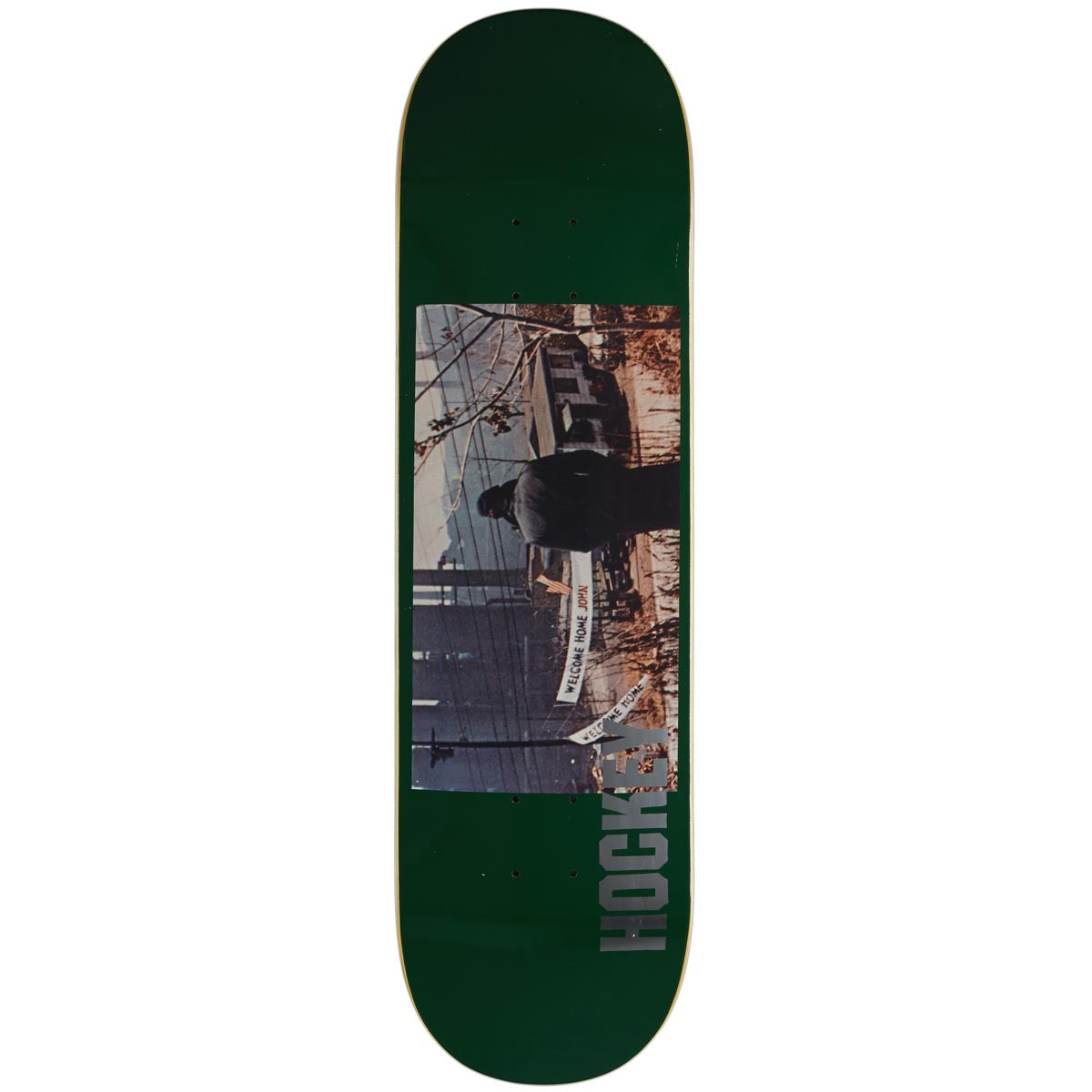 Hockey Welcome Home John Fitzgerald Shape 1 Skateboard Deck - 8.75