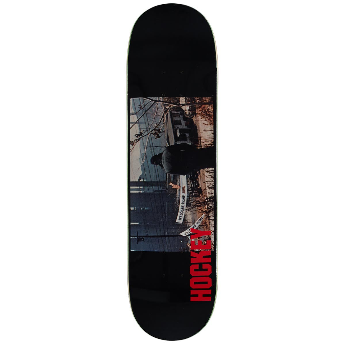 Hockey Welcome Home John Fitzgerald Shape 2 Skateboard Deck - 8.44