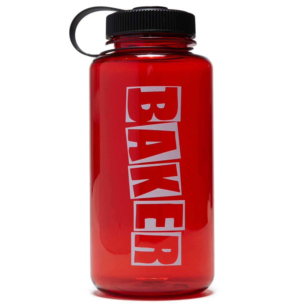 Baker Brand Logo 32oz Water Bottle - Red image 1