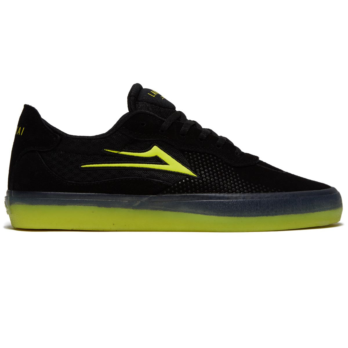 Lakai Essex Shoes - Black Suede/Yellow image 1