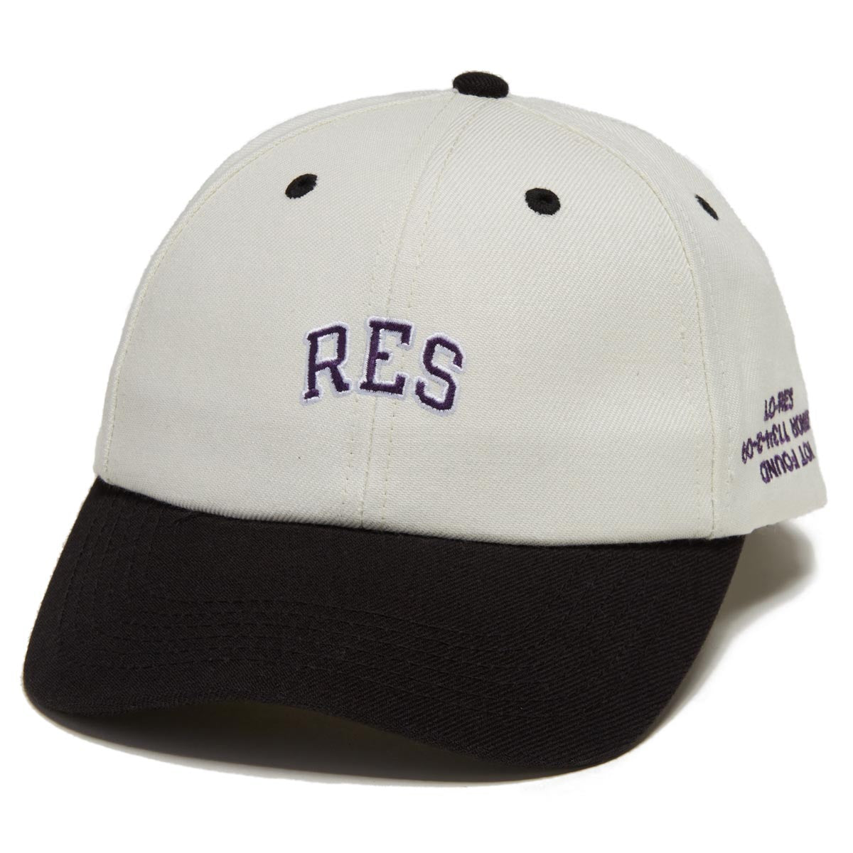 LO-RES Ball Cap Hat - Off-White image 1