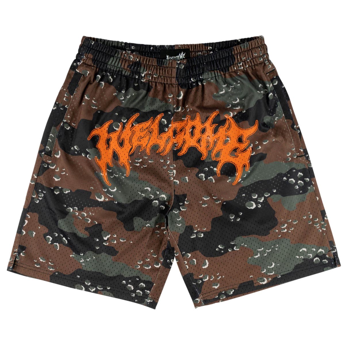 Welcome Barb Mesh Shorts - Timber image 1