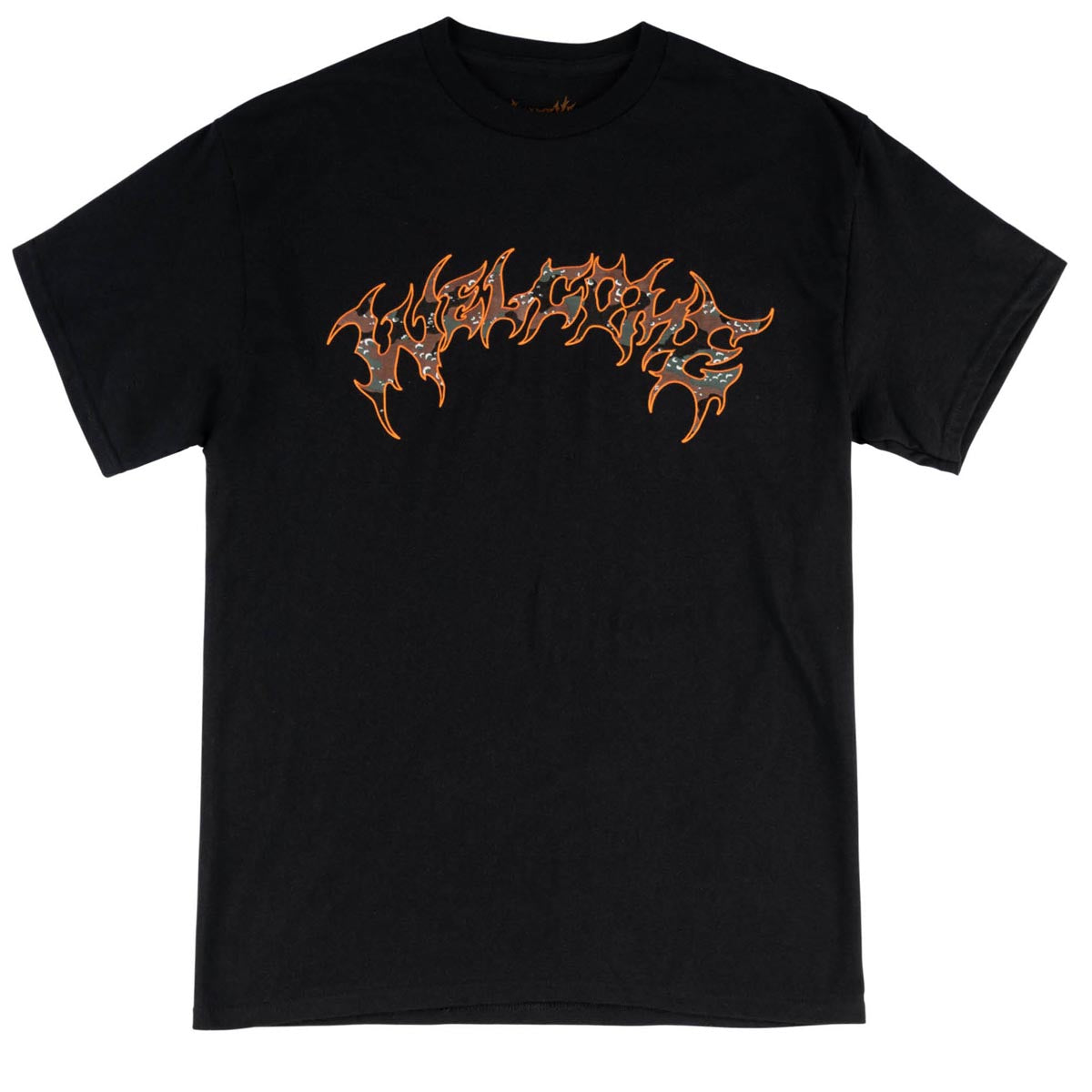 Welcome Barb Fill T-Shirt - Black/Camo image 1