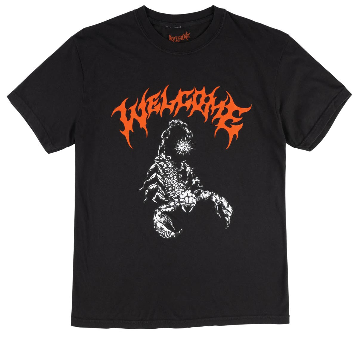 Welcome Mace T-Shirt - Black (Garment-Dyed) image 1