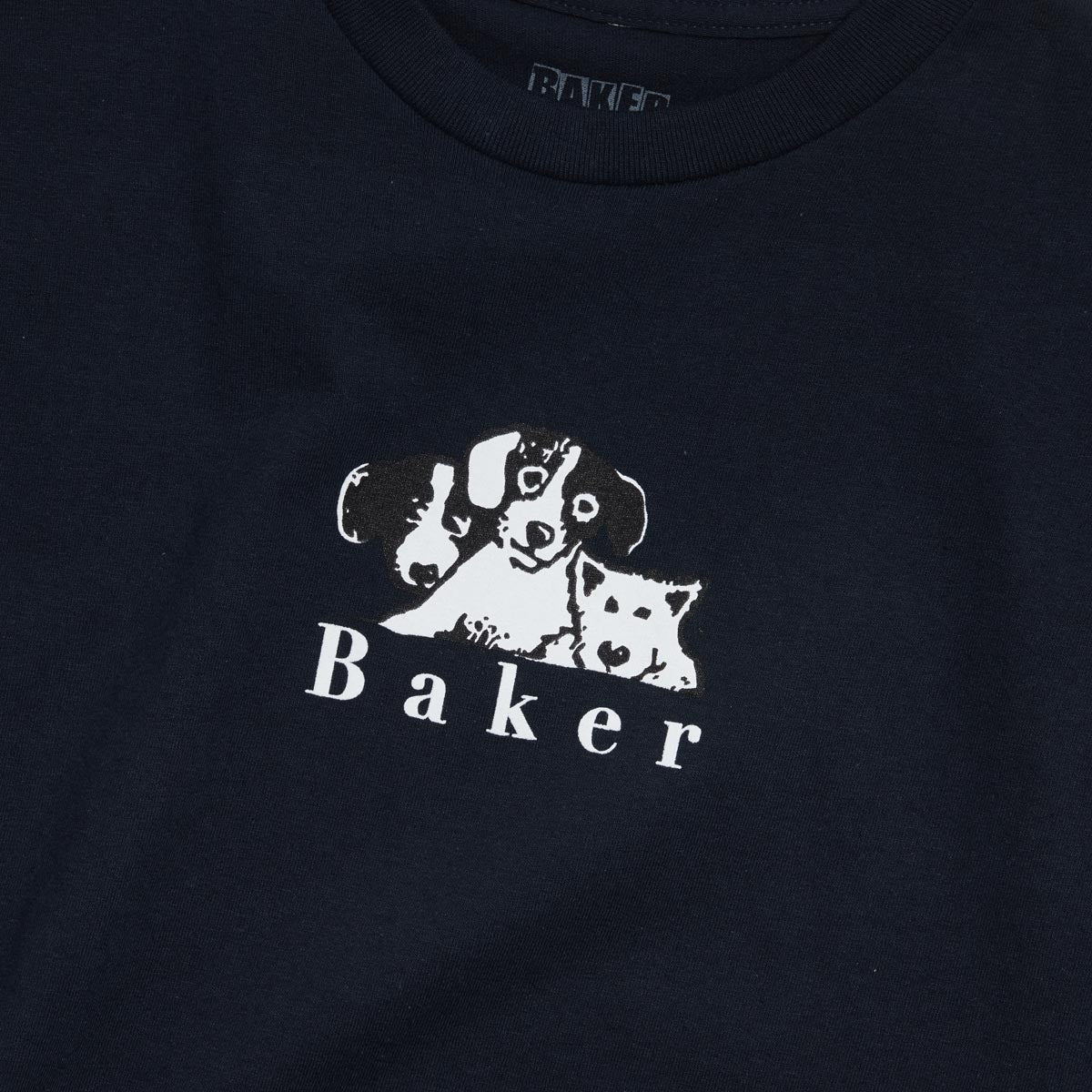 Baker Where My Dogs At T-Shirt - Navy image 2