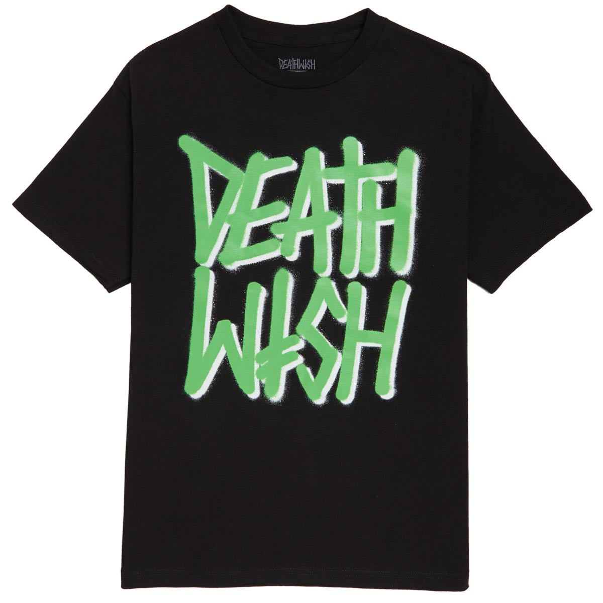 Deathwish Death Stack T-Shirt - Black/Green image 1