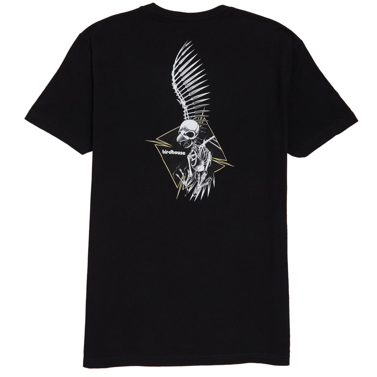 Birdhouse Full Skull T-Shirt - Black image 1
