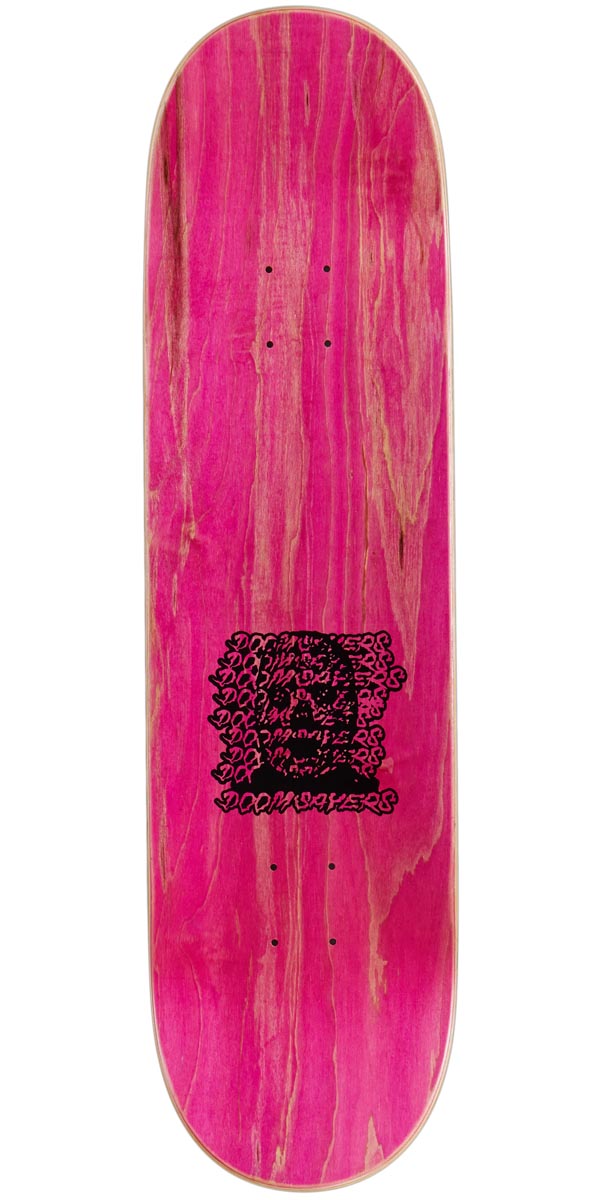 Doom Sayers Ghost Ride Skateboard Complete - White/Red - 8.75