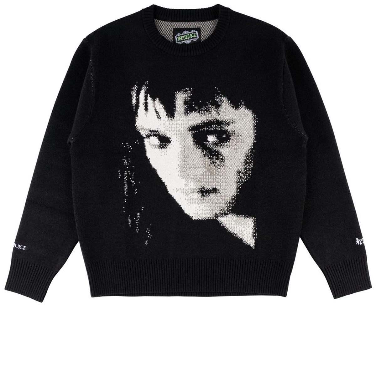 Welcome x Beetlejuice Lydia Sweatshirt - Black image 1