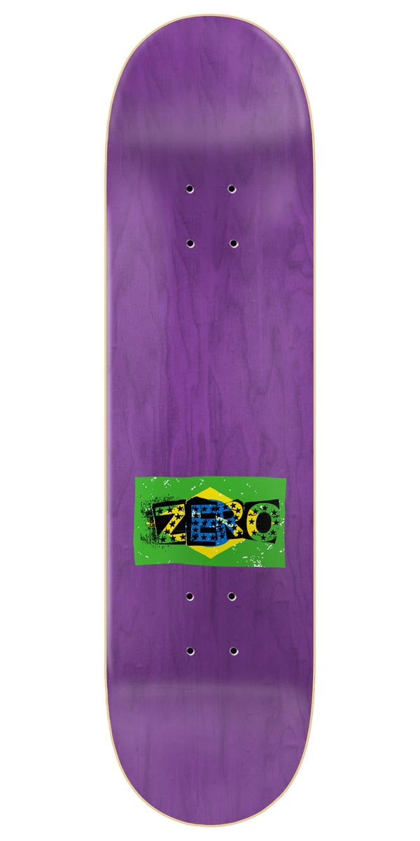 Zero Brazilian Punk Skateboard Deck - 8.25