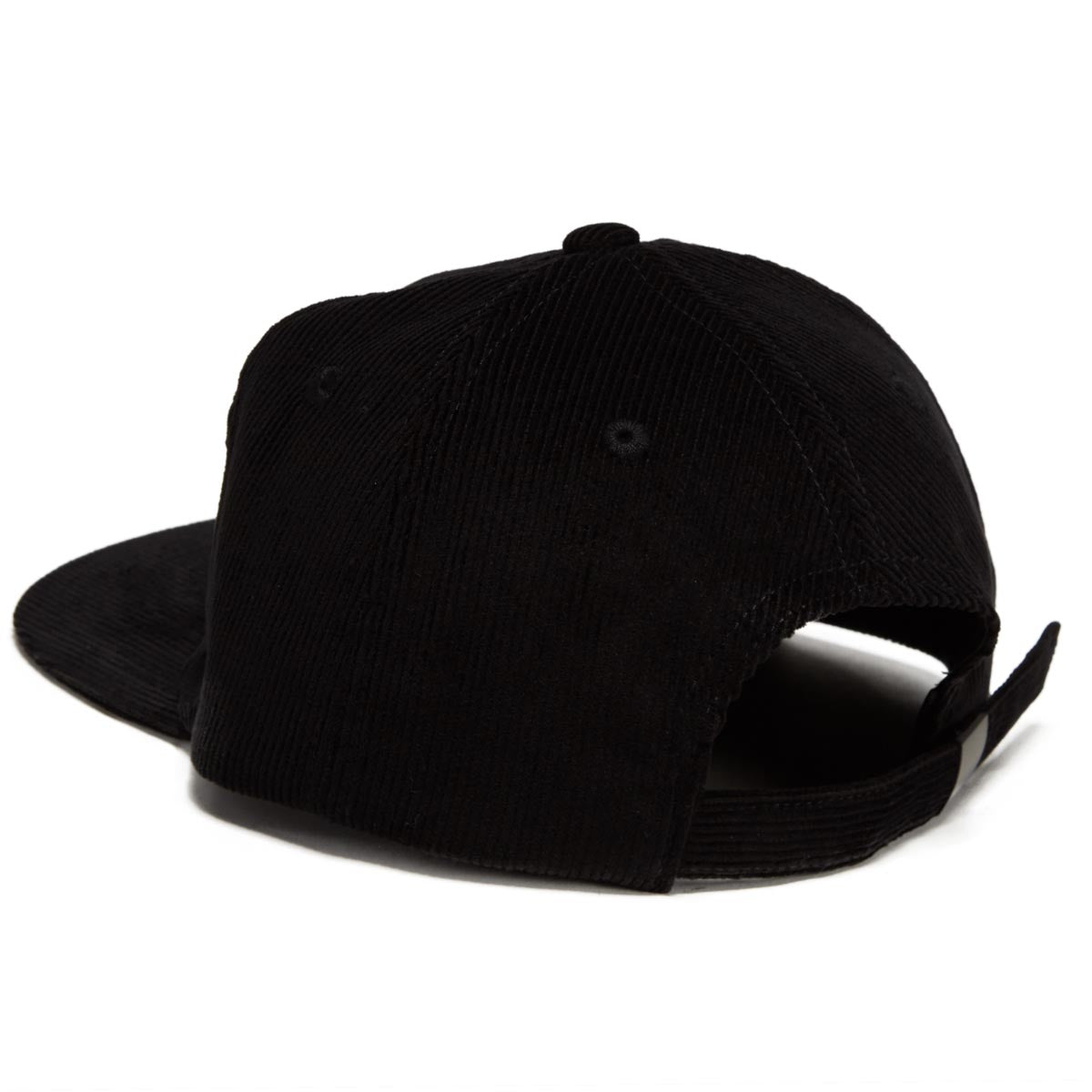 Zero Corduroy Army Aplique  Hat - Black image 2